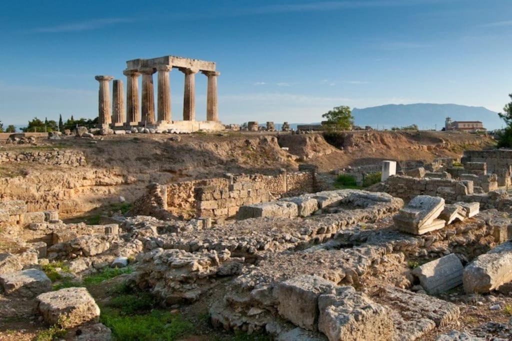 Stone Suite In The Center Of Korinth Exterior foto